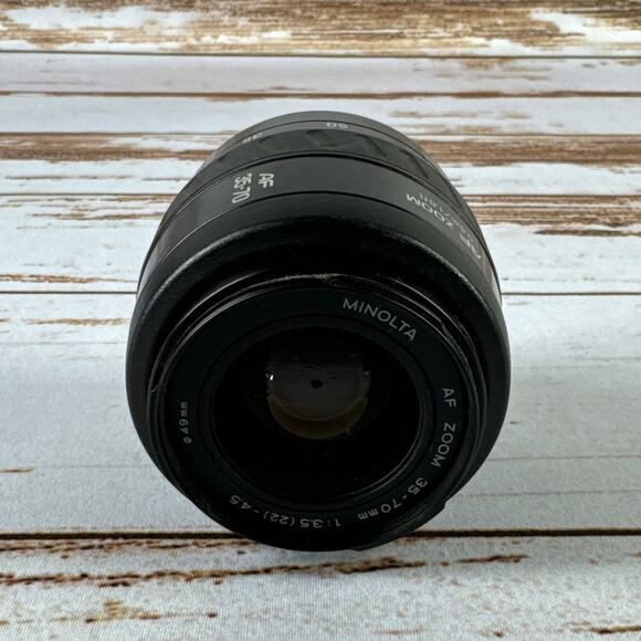 Minolta AF 35-70mm f/3.5-4.5 Zoom Lens A-Mount Used Tested No Caps - Picture 1 of 5